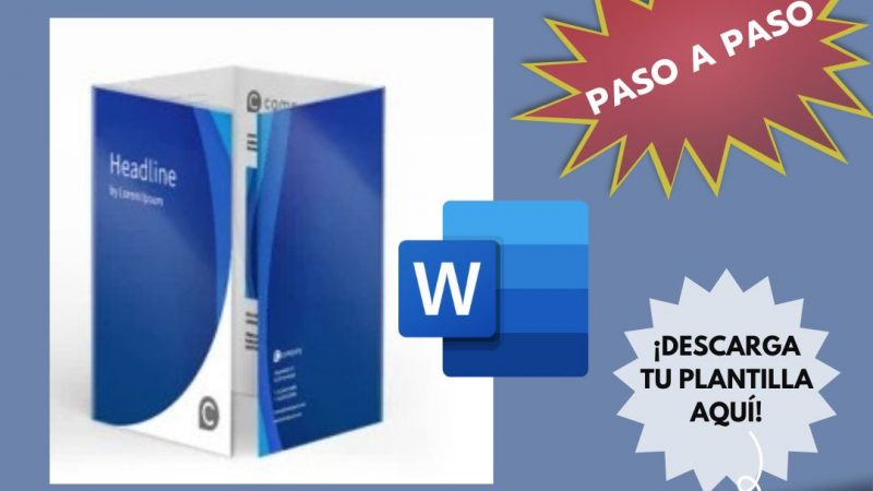 Cómo hacer un tríptico en word