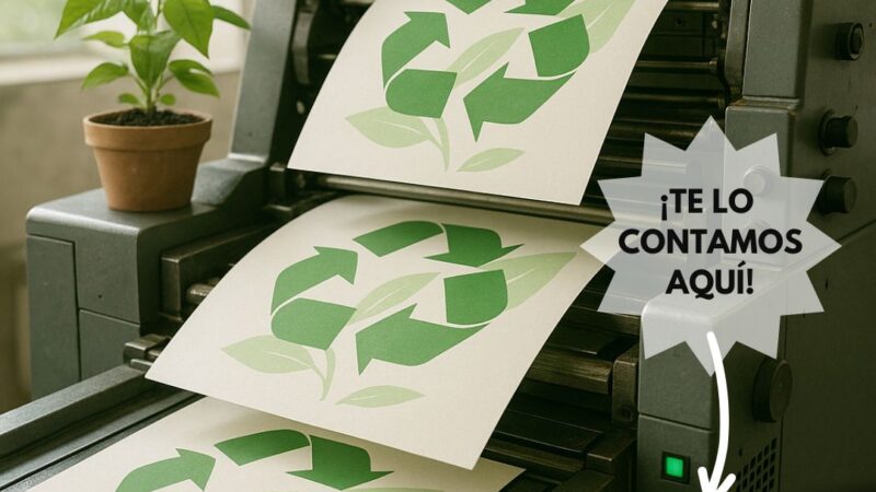 Beneficios para tu marca con la impresión ecológica