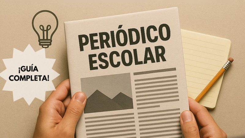 Cómo hacer un periódico escolar