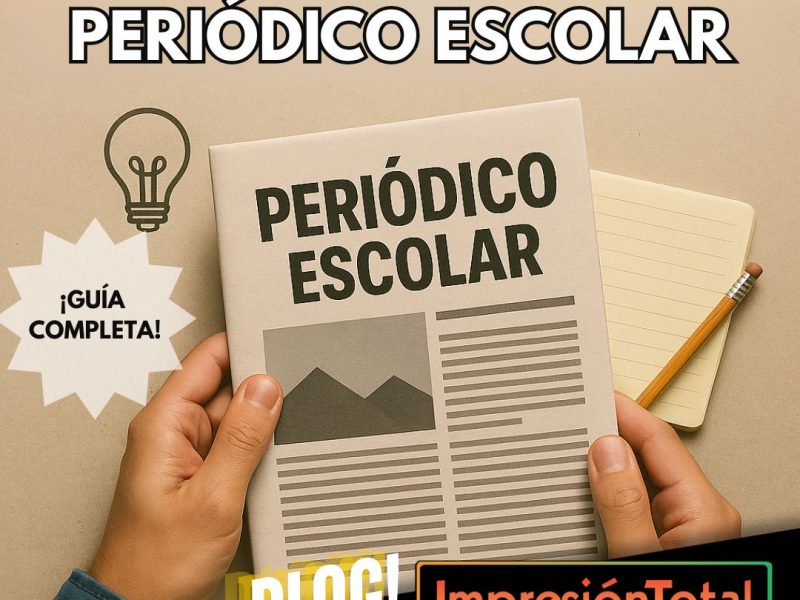 Cómo hacer un periódico escolar