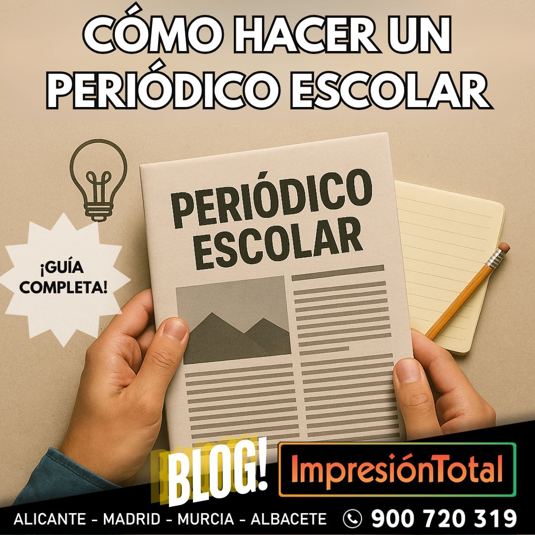 Cómo hacer un periódico escolar