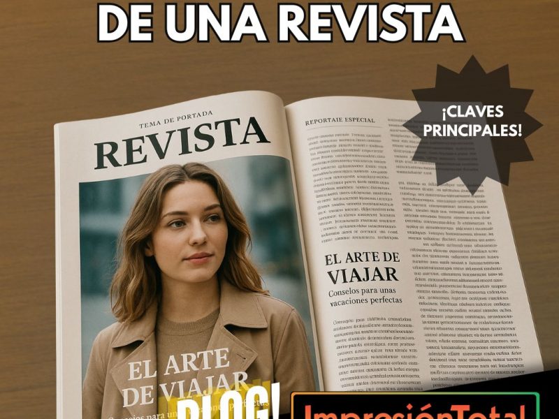 Descubre las partes de una revista