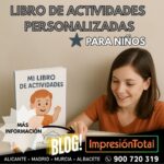 Libro de actividades personalizadas para niños