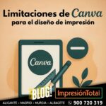 Limitaciones de Canva para el diseño de impresión