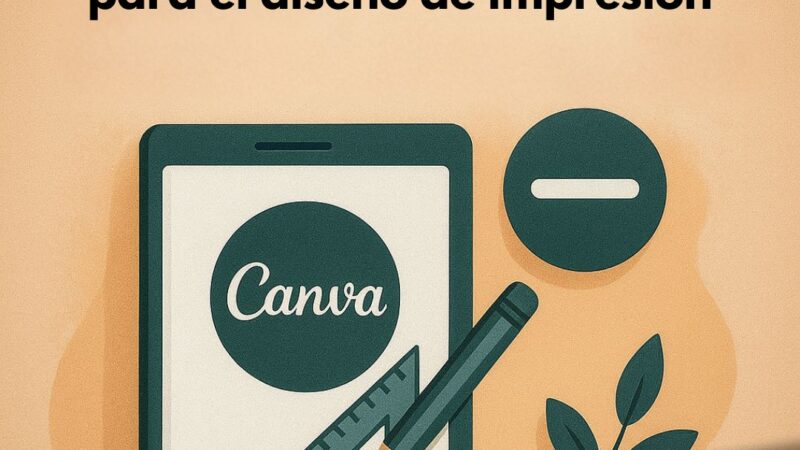 Limitaciones de Canva para el diseño de impresión