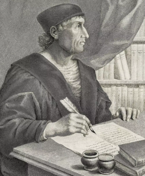 El escritor de un blog de la vieja escuela.